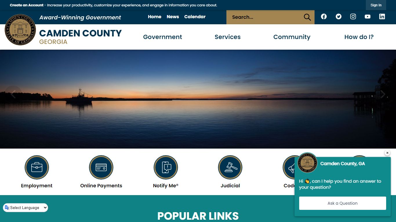 Camden County, GA - Official Website | Official Website